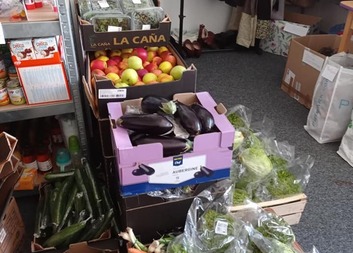 Materiální pomoc pro osoby prchající z Ukrajiny