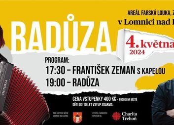 Koncert Radůzy a Františka Zemana pro Charitu Třeboň