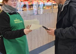 Sbírka potravin Kaufland Třeboň  23.11.2024