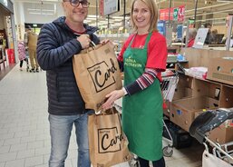 Sbírka potravin v Třeboni 26. 4. 2025 