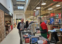 Sbírka potravin_celý koš daru