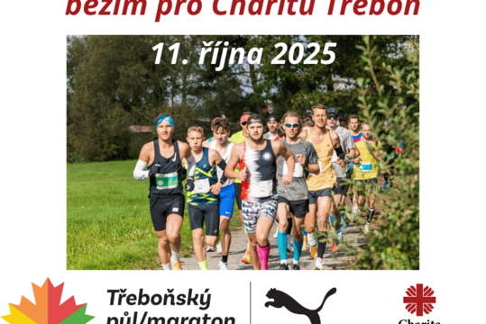Běžím pro Charitu Třeboň