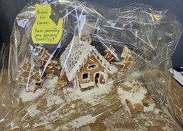 Perníková chaloupka od dárce