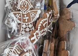 Andělé z perníků od dárce