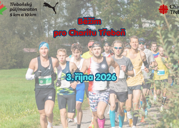 Třeboňský půlmaraton pro Charitu Třeboň 2026
