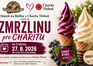 Zmrzlina pro Charitu Třeboň 